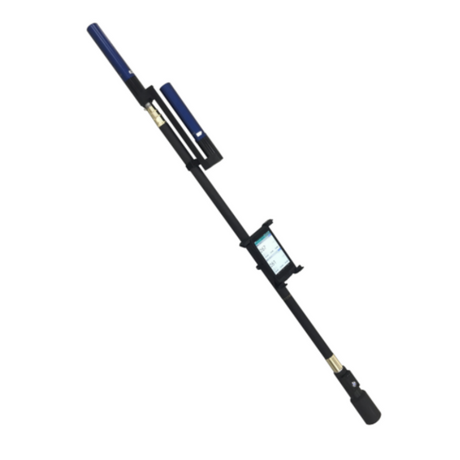 EI-R103 Dual Detector Telescopic Rod X ، mater γ RATE METER